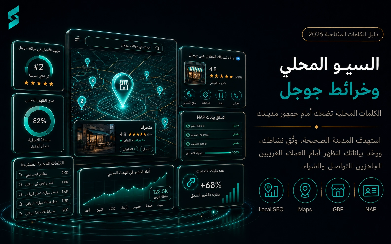السيو المحلي وخرائط جوجل