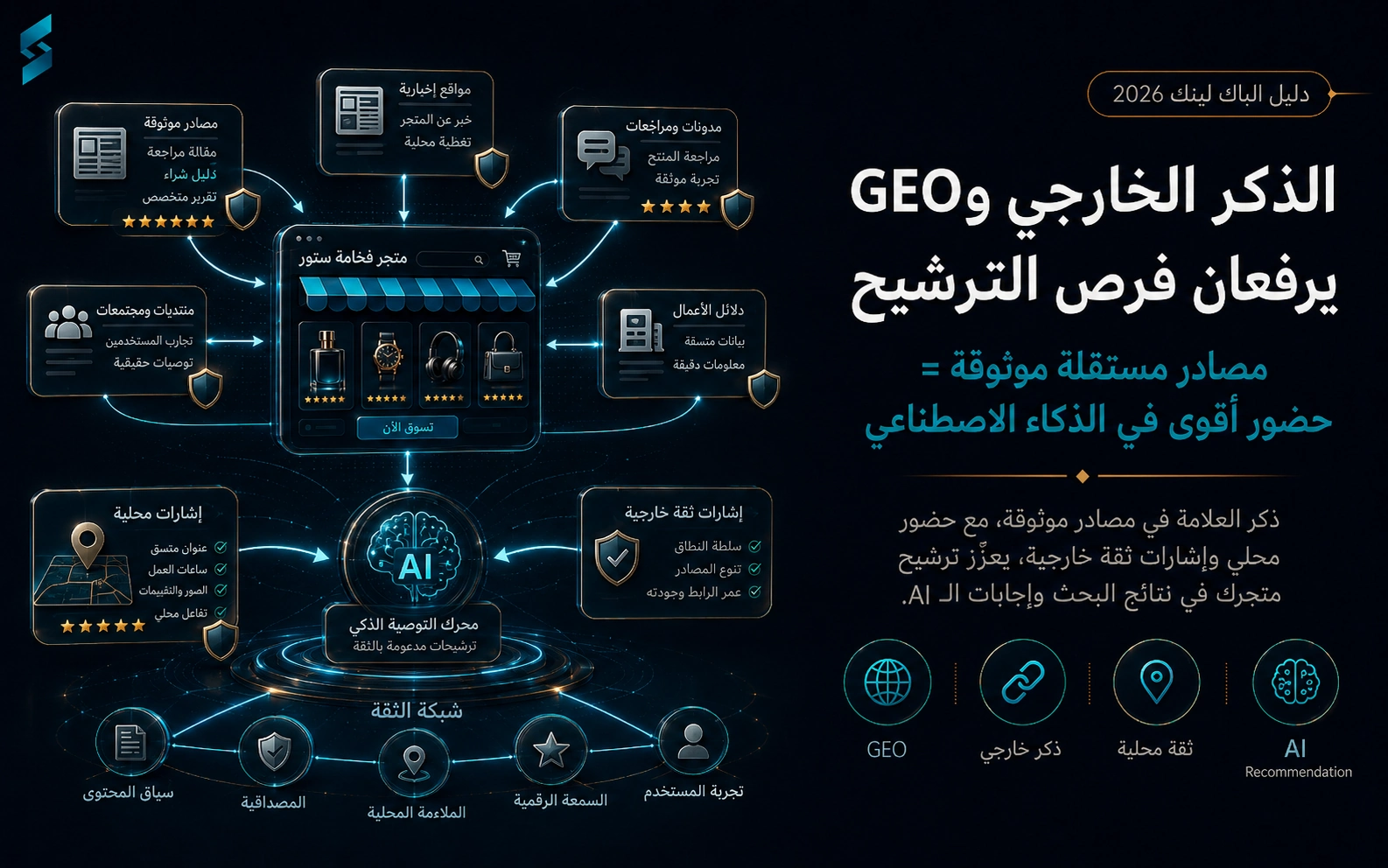 الباك لينك والذكر الخارجي للـ GEO