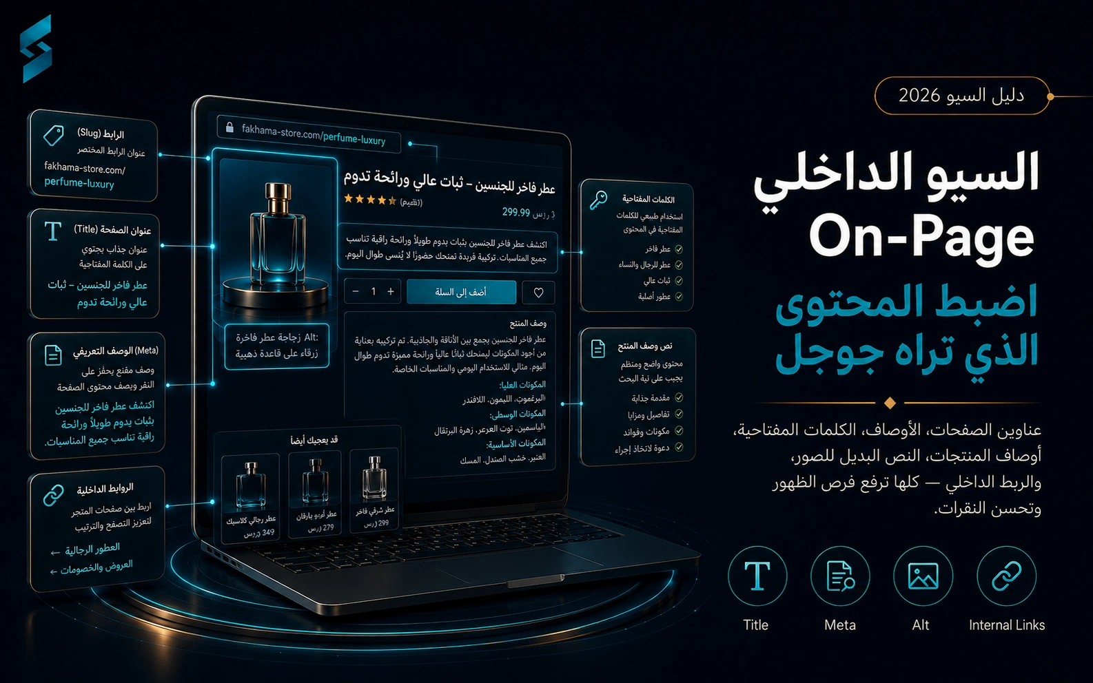 السيو الداخلي On-Page لمتجرك الإلكتروني