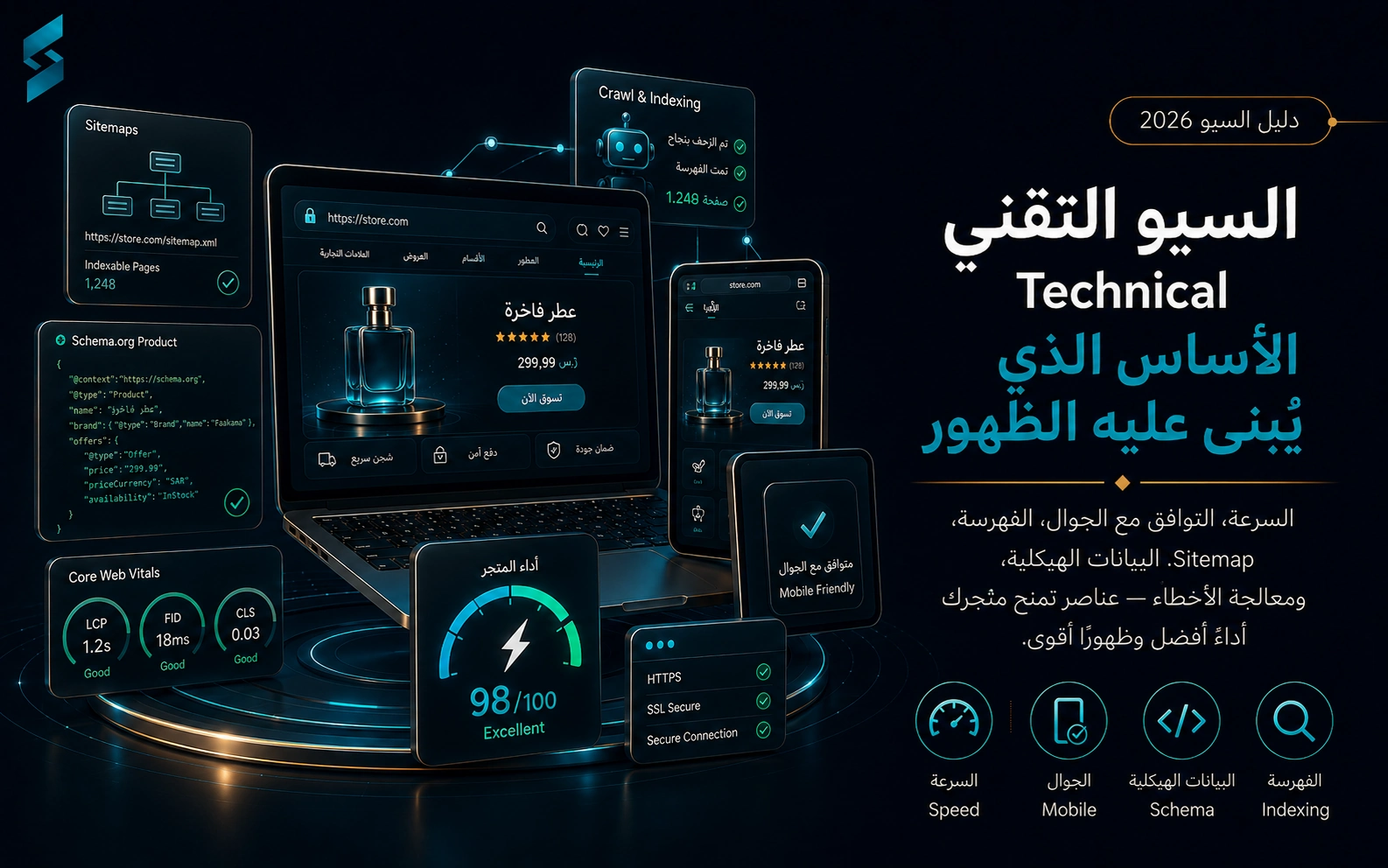 السيو التقني للمتجر الإلكتروني