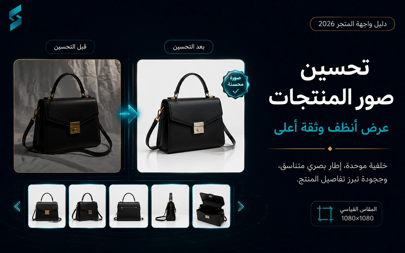 تحسين وتصميم صور المنتجات للمتاجر